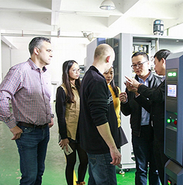 European client came for lab environmental testing chamber
