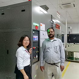 Customer from Pakistan bought temperature and humidity testing chamber